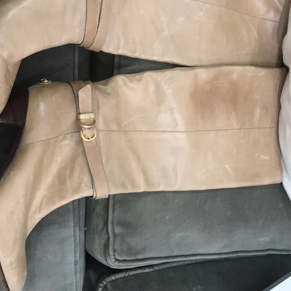 BCBG Beige knee boots - Picture 8 of 8